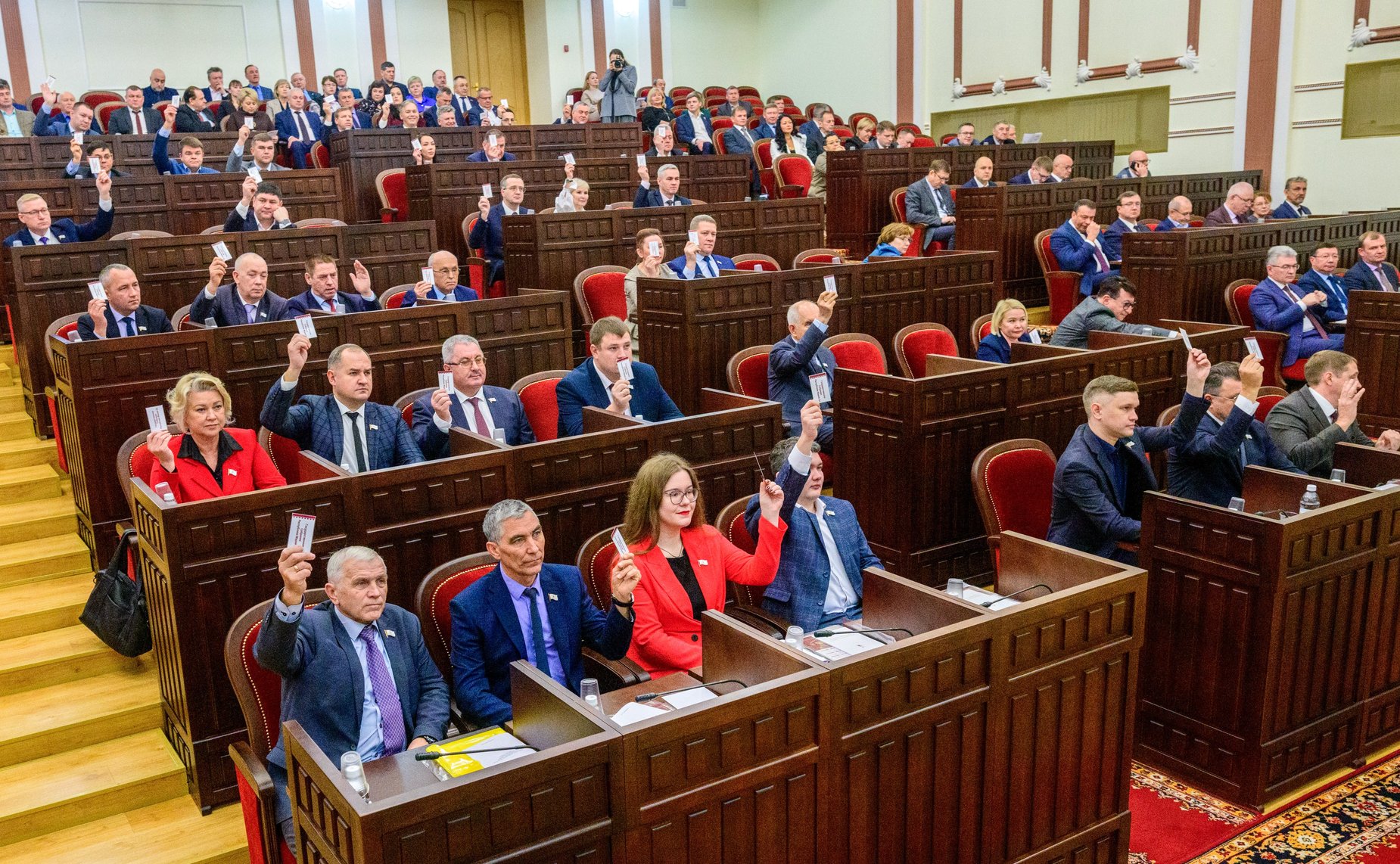 Константин Косачев принял участие в работе двенадцатой бюджетной сессии Государственного Собрания Республики Марий Эл