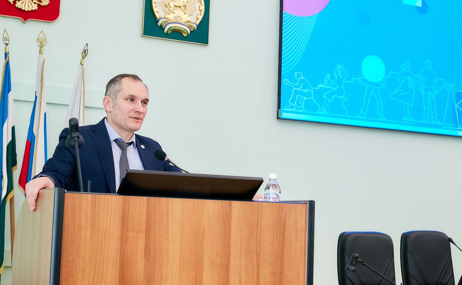 Олег Голов провел встречу с ректором Уфимского государственного нефтяного технического университета