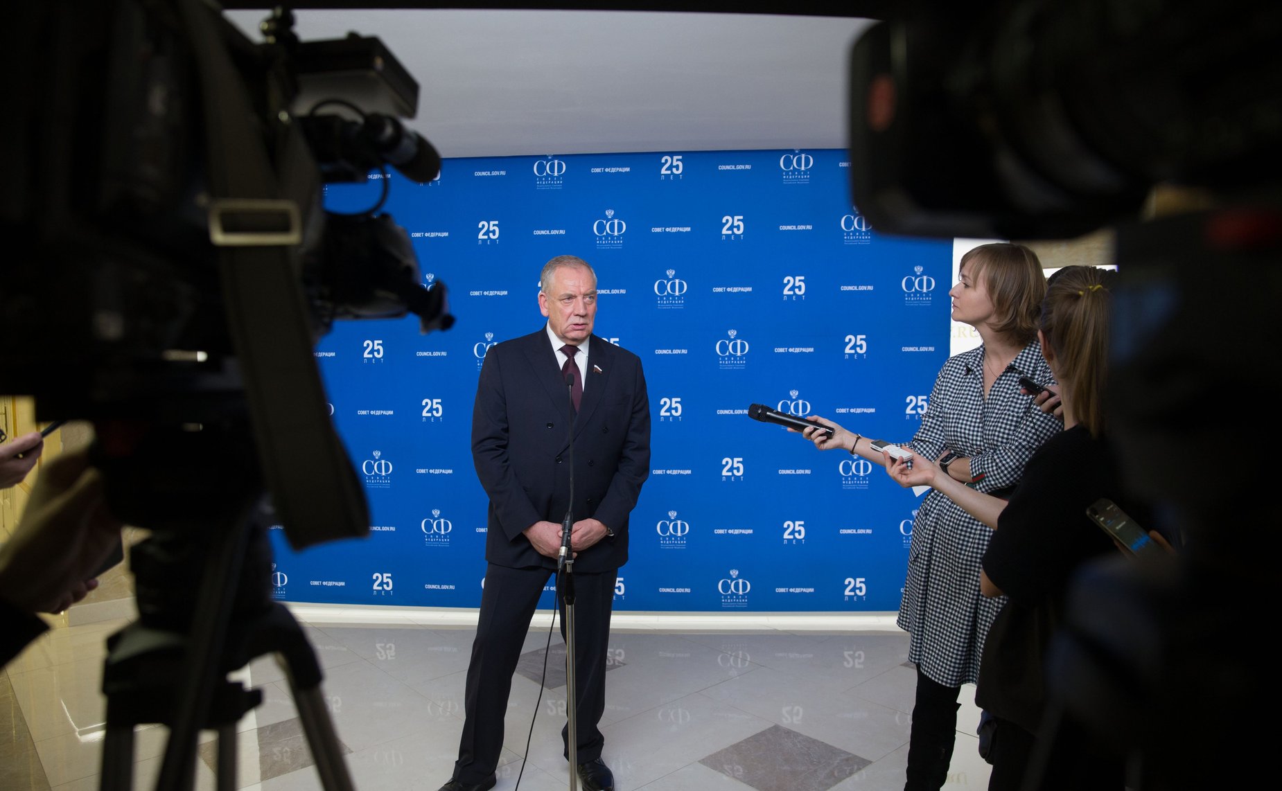 Брифинг Сергея Митина