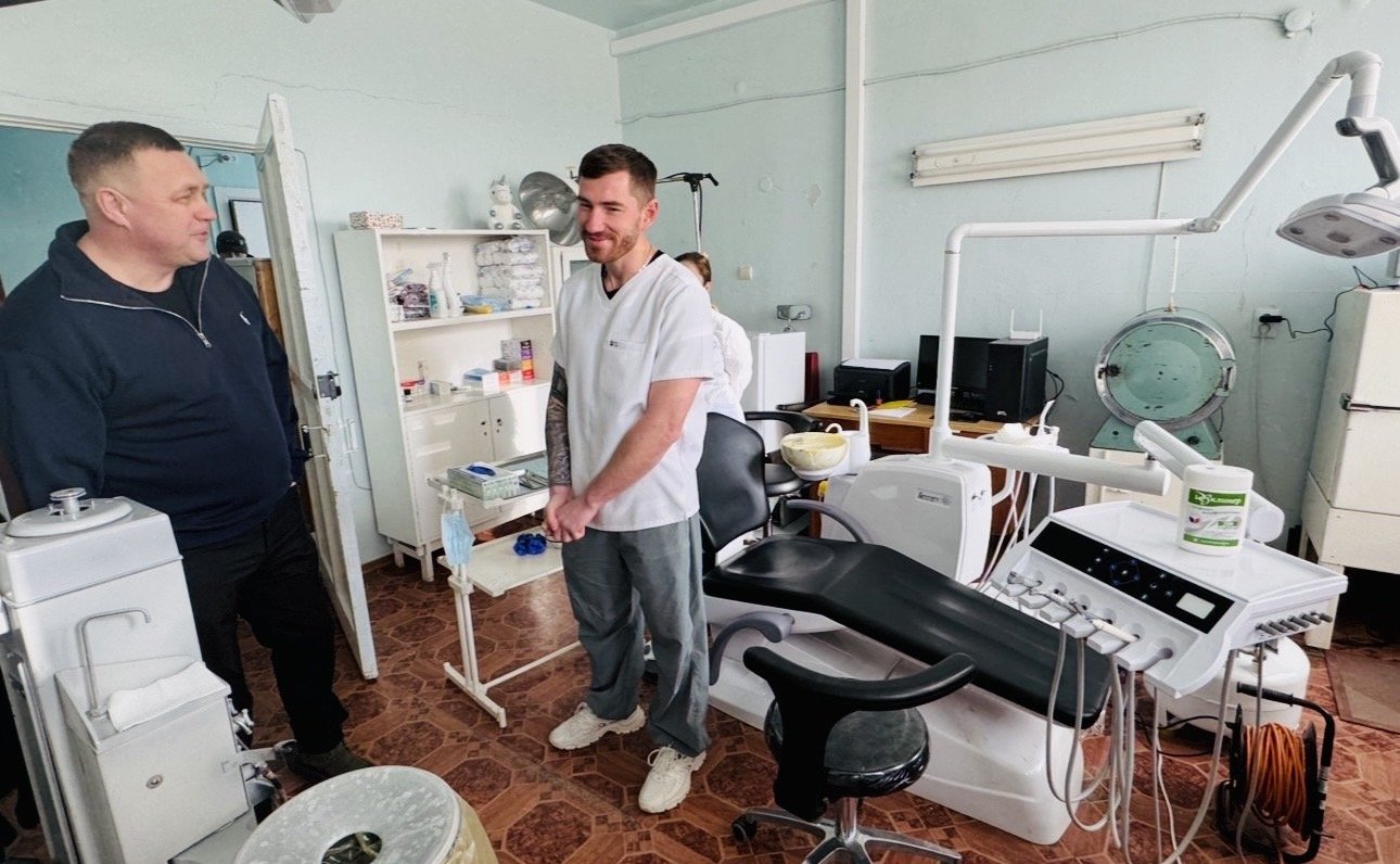 Игорь Кастюкевич посетил больницу в Нижних Серогозах