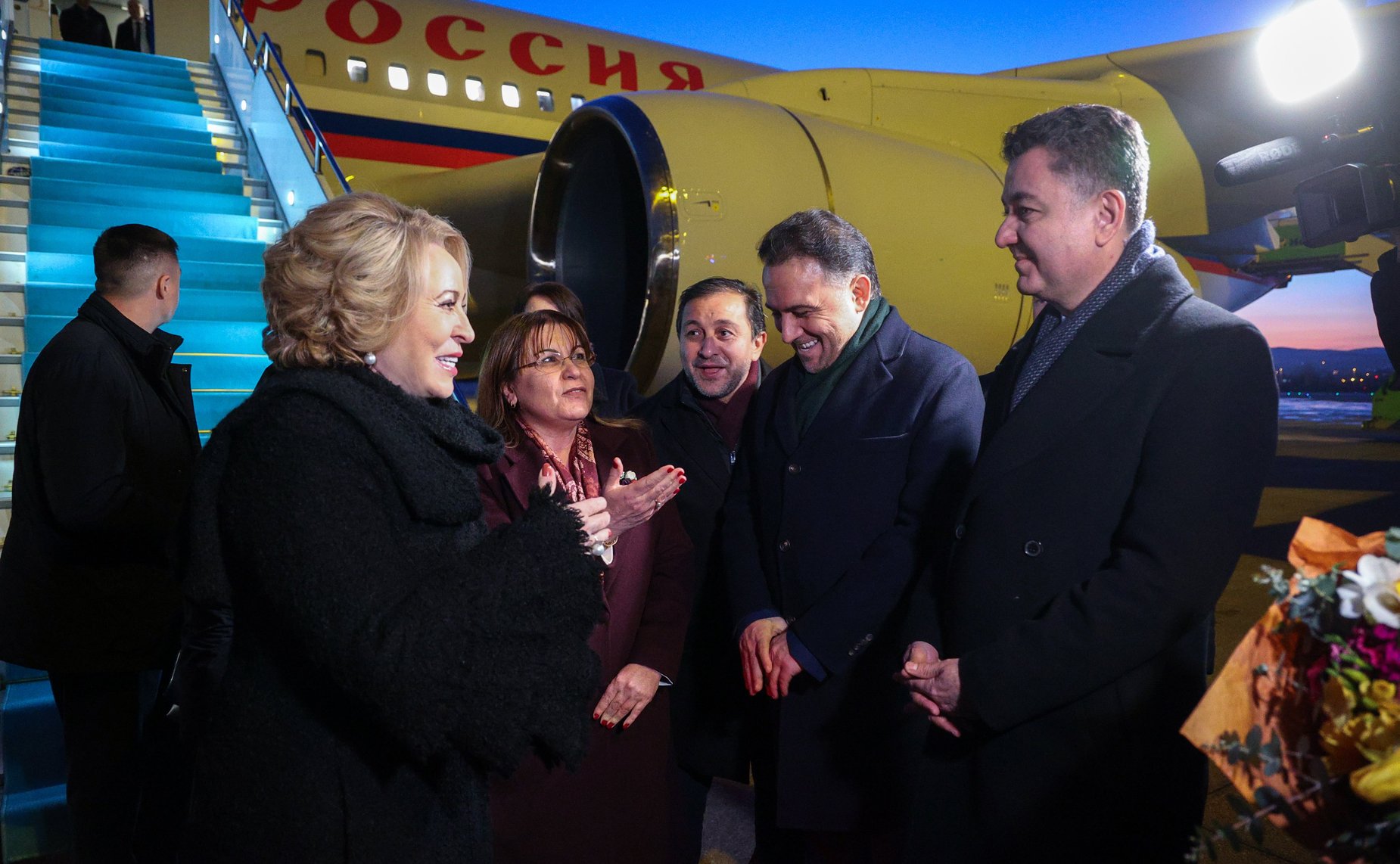 Официальный визит делегации Совета Федерации во главе с Валентиной Матвиенко в Турецкую Республику