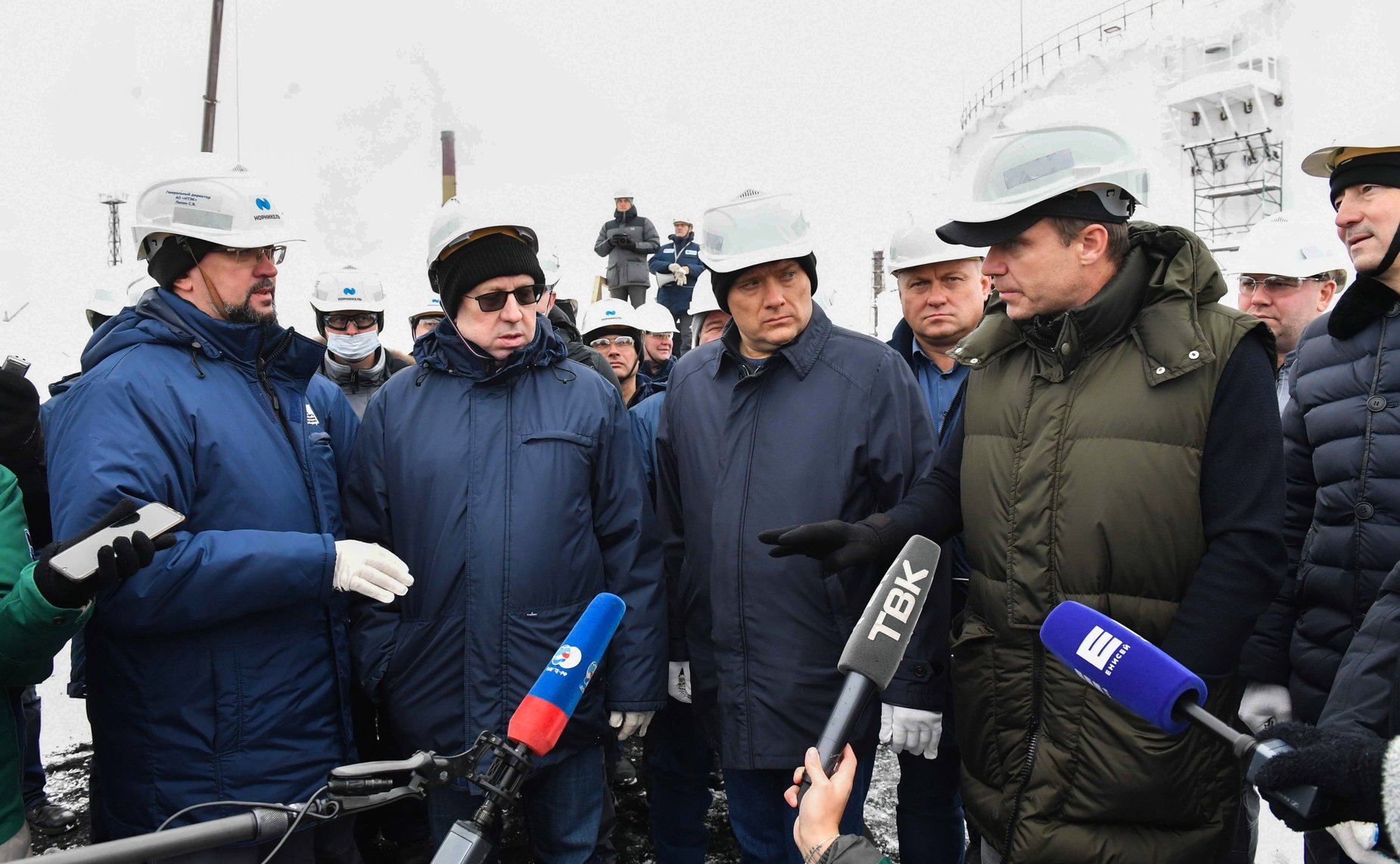 Осмотр хранилища дизельного топлива ТЭЦ — 1