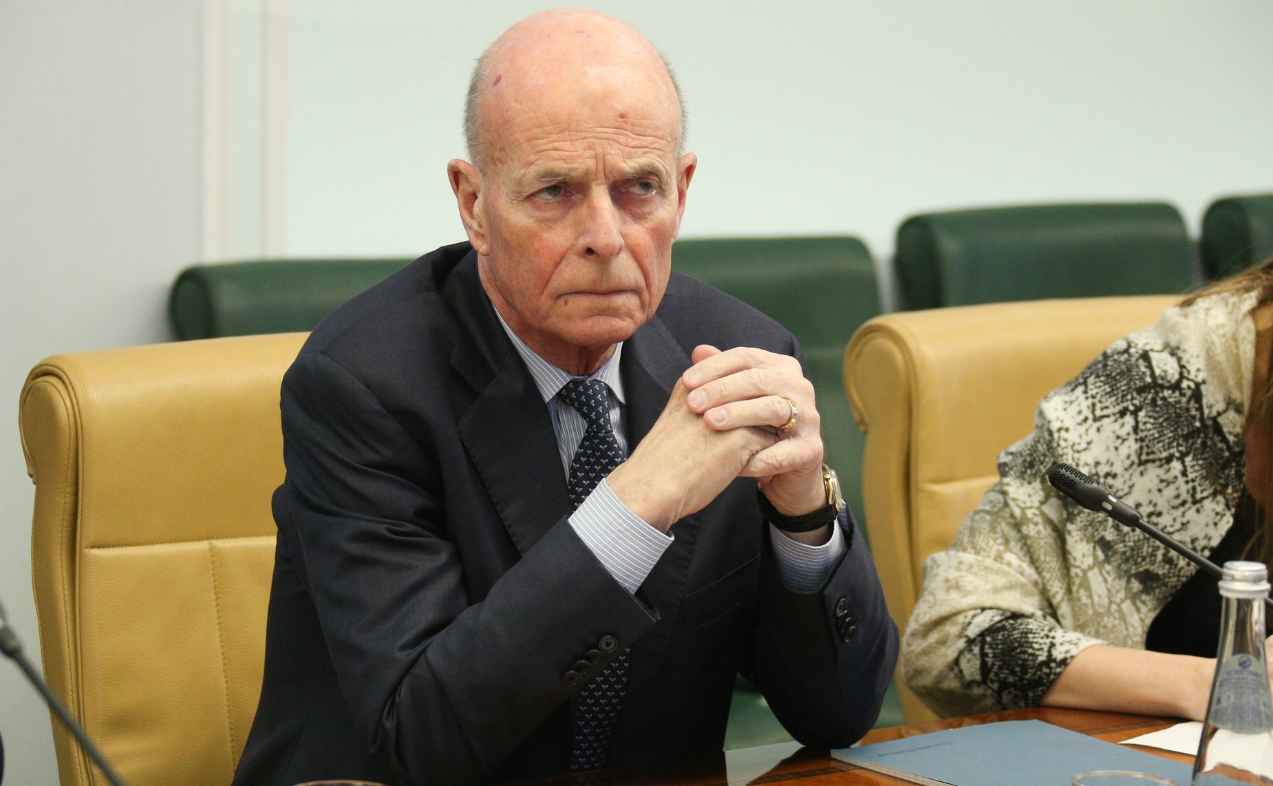 Встреча заместителя Председателя СФ Константина Косачева с делегацией Королевского объединенного института оборонных исследований