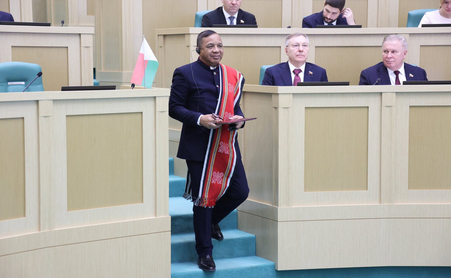 Председатель Сената Республики Мадагаскар Ришар Равалуманана