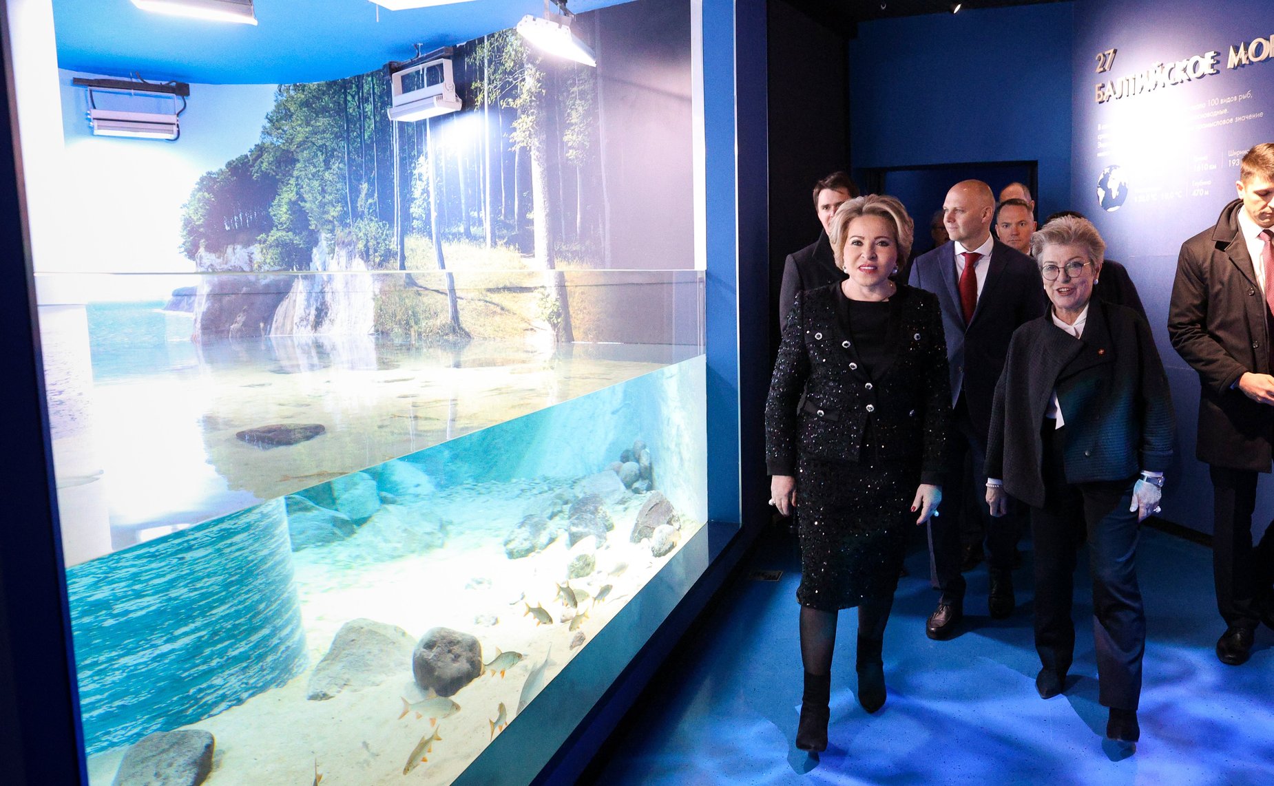 Председатель СФ Валентина Матвиенко посетила Музей Мирового океана