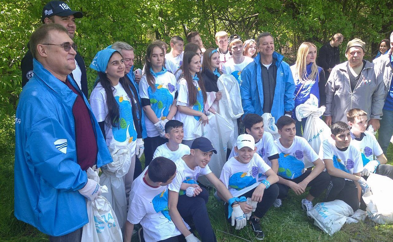 Первый заместитель Председателя СФ Андрей Яцкин принял участие во Всероссийской экологической акции «Вода России»