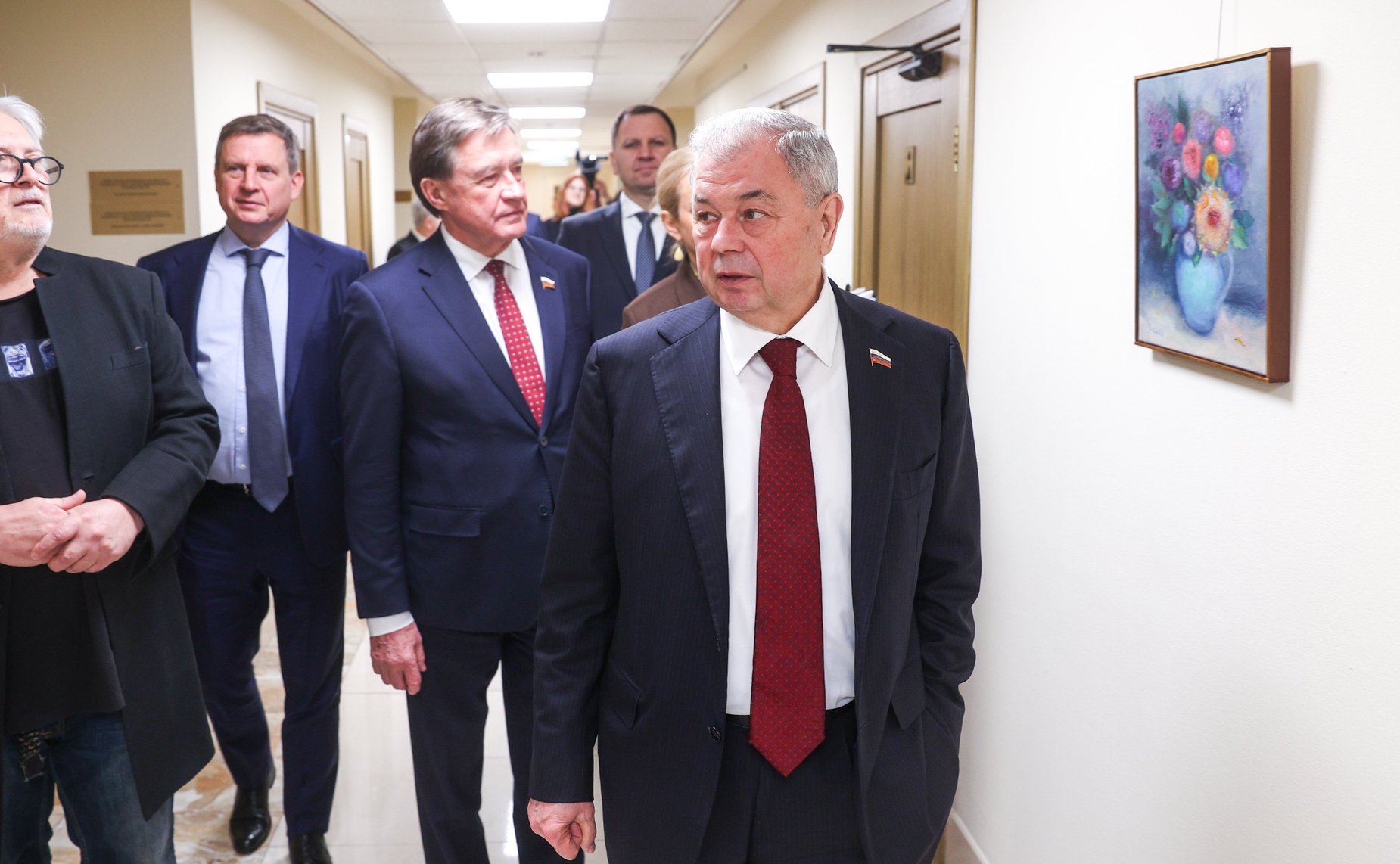 Открытие выставки работ члена Творческого союза художников России И. Авраменко