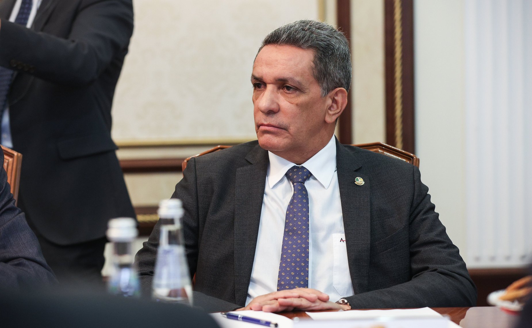 Константин Косачев провел встречу с первым заместителем Председателя Федерального сената Национального конгресса Федеративной Республики Бразилии Венезиано Виталом ду Рего