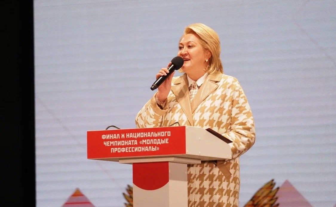 Лилия Гумерова приняла участие в церемонии открытия финала X Национального чемпионата «Молодые профессионалы» в Саранске