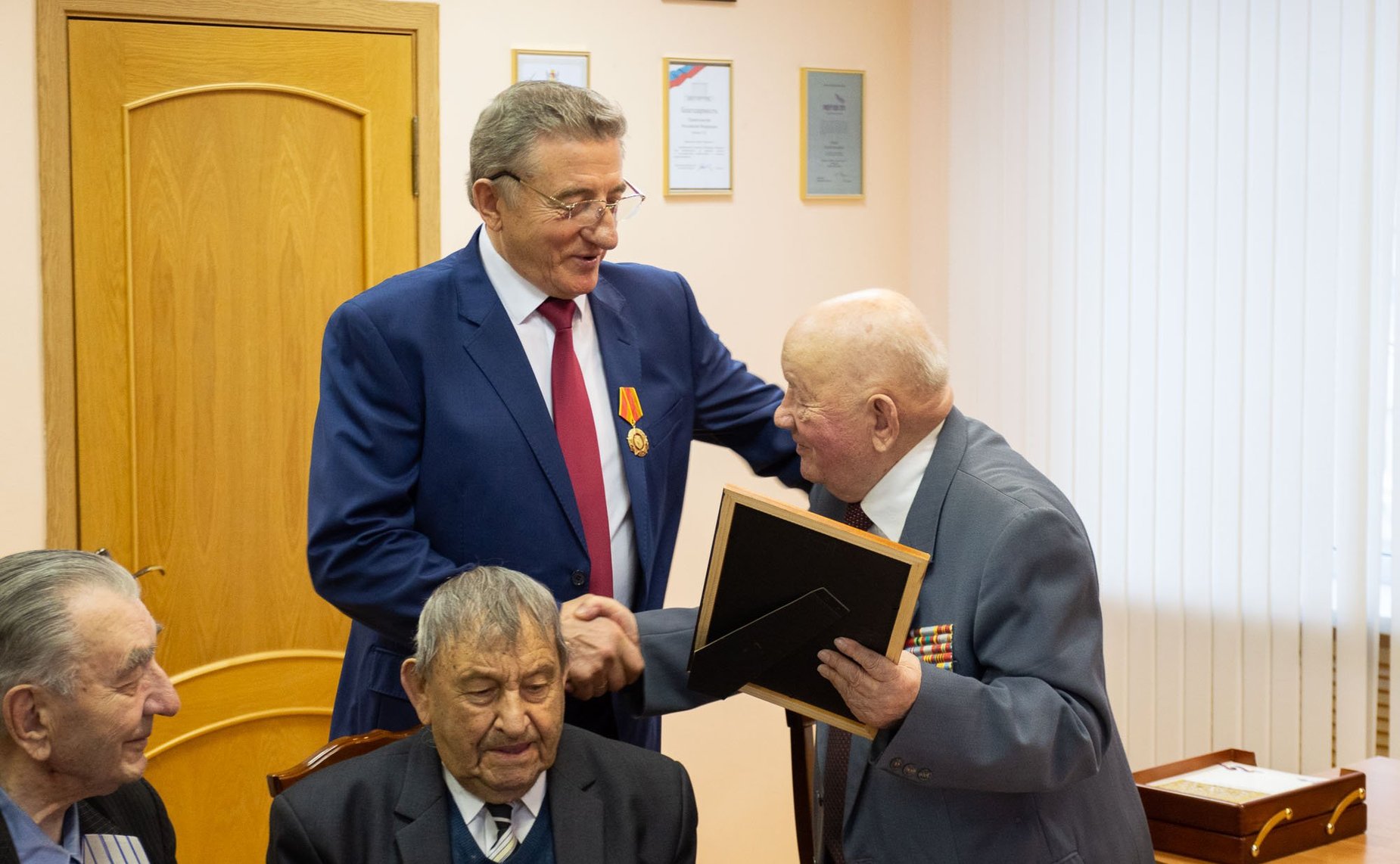 Сергей Лукин встретился с ветеранами Великой Отечественной войны