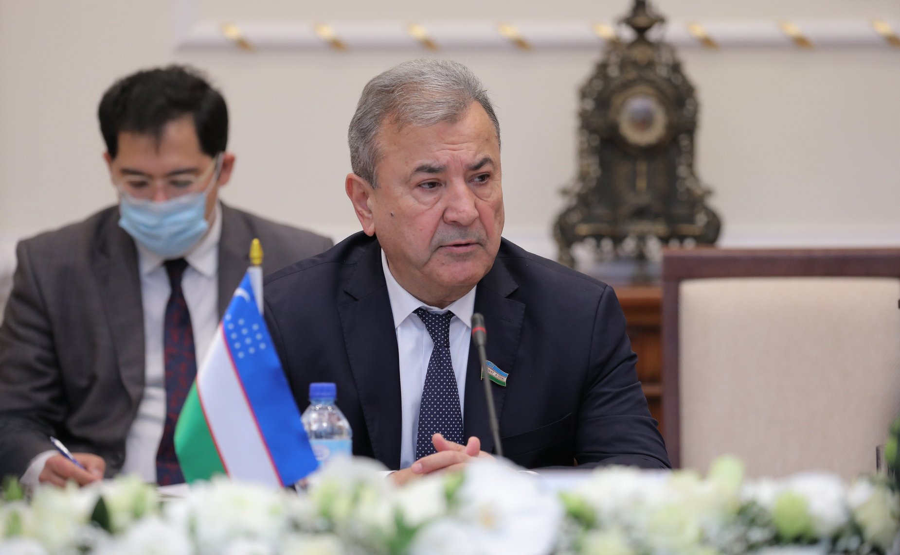 Заседание Межпарламентской комиссии по сотрудничеству Совета Федерации и Сената Олий Мажлиса Республики Узбекистан