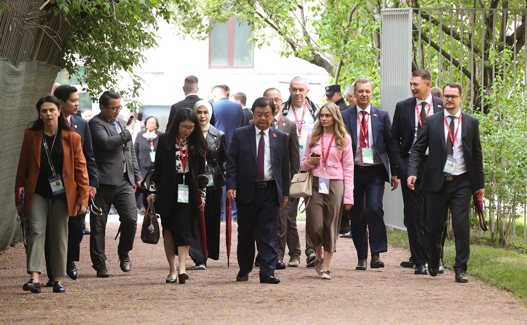 Церемония высадки деревьев в рамках проведения международной эколого-патриотической акции «Сад памяти», приуроченной к году Защитника Отечества