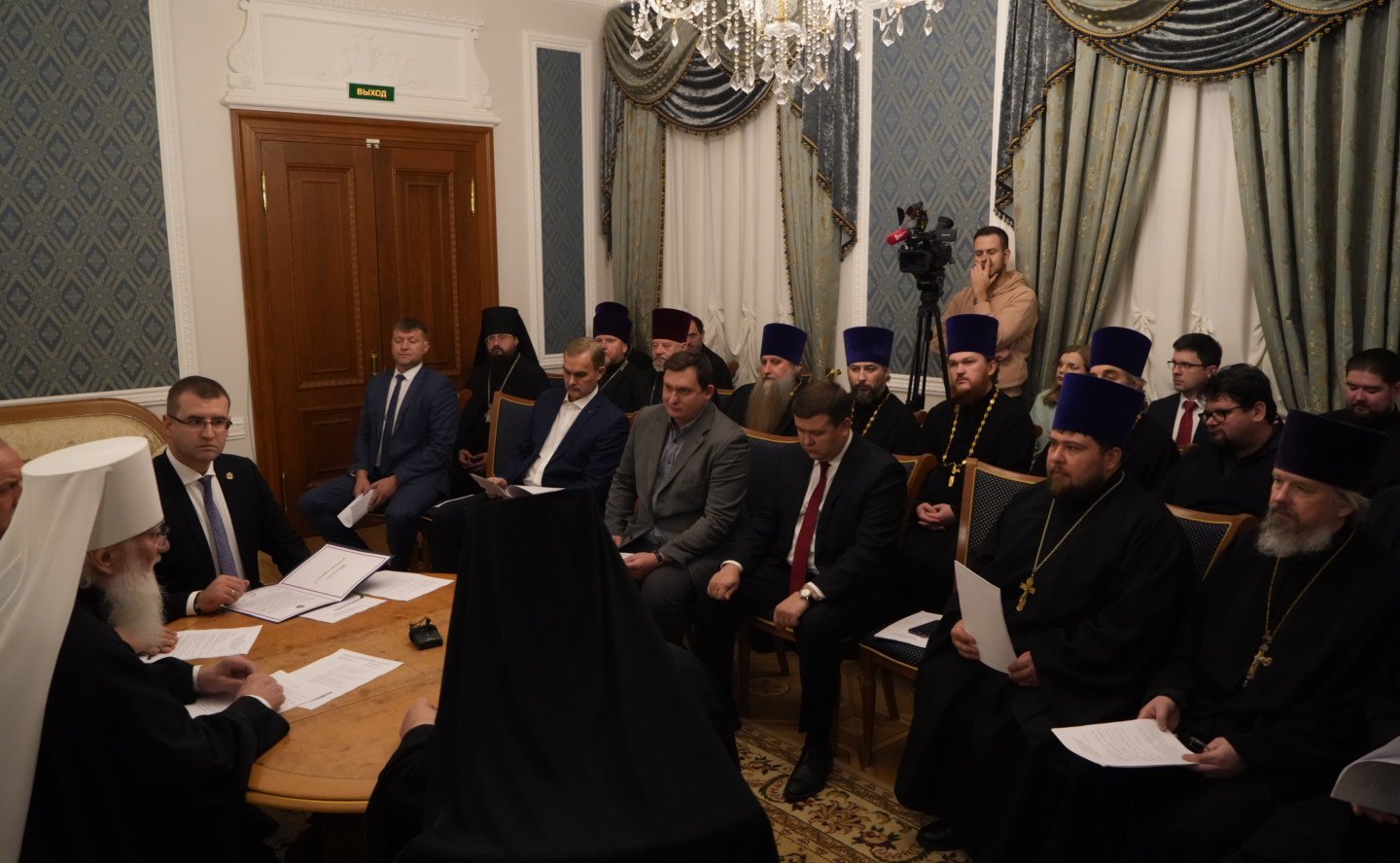 Сергей Митин принял участие в учредительном собрании Новгородского регионального отделения международной общественной организации «Всемирный русский народный собор»