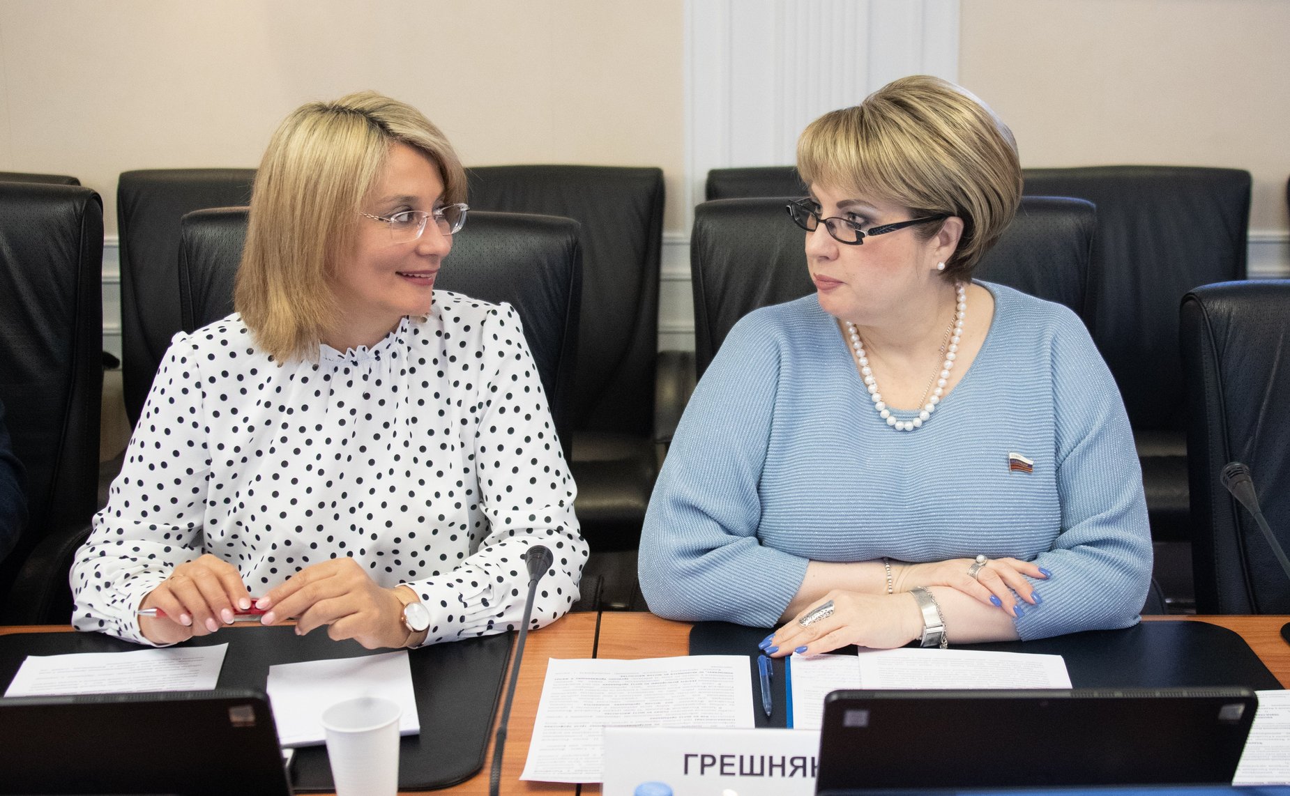 Наталия Косихина и Елена Грешнякова