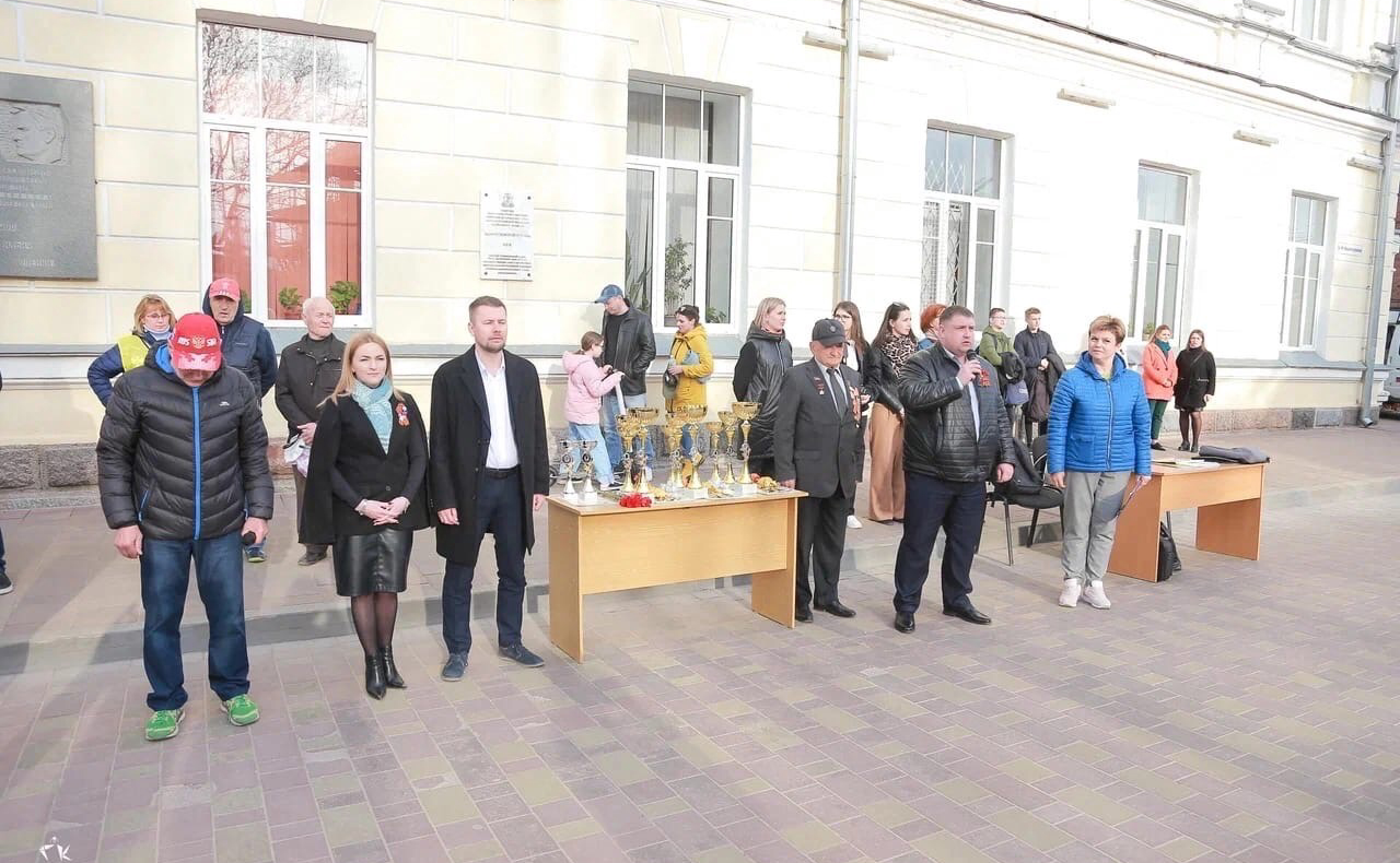 Ирина Кожанова выступила с приветственным словом на открытии традиционной легкоатлетической эстафеты