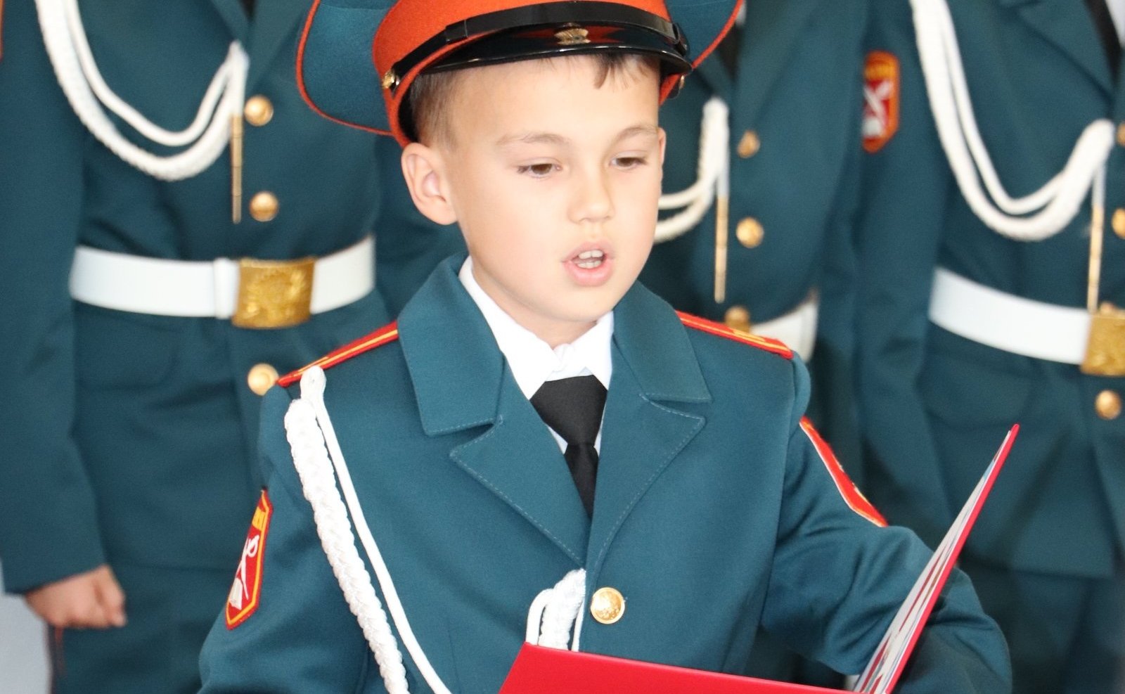 Принятие присяги кадетами Образовательного центра «Корабелы Прионежья»