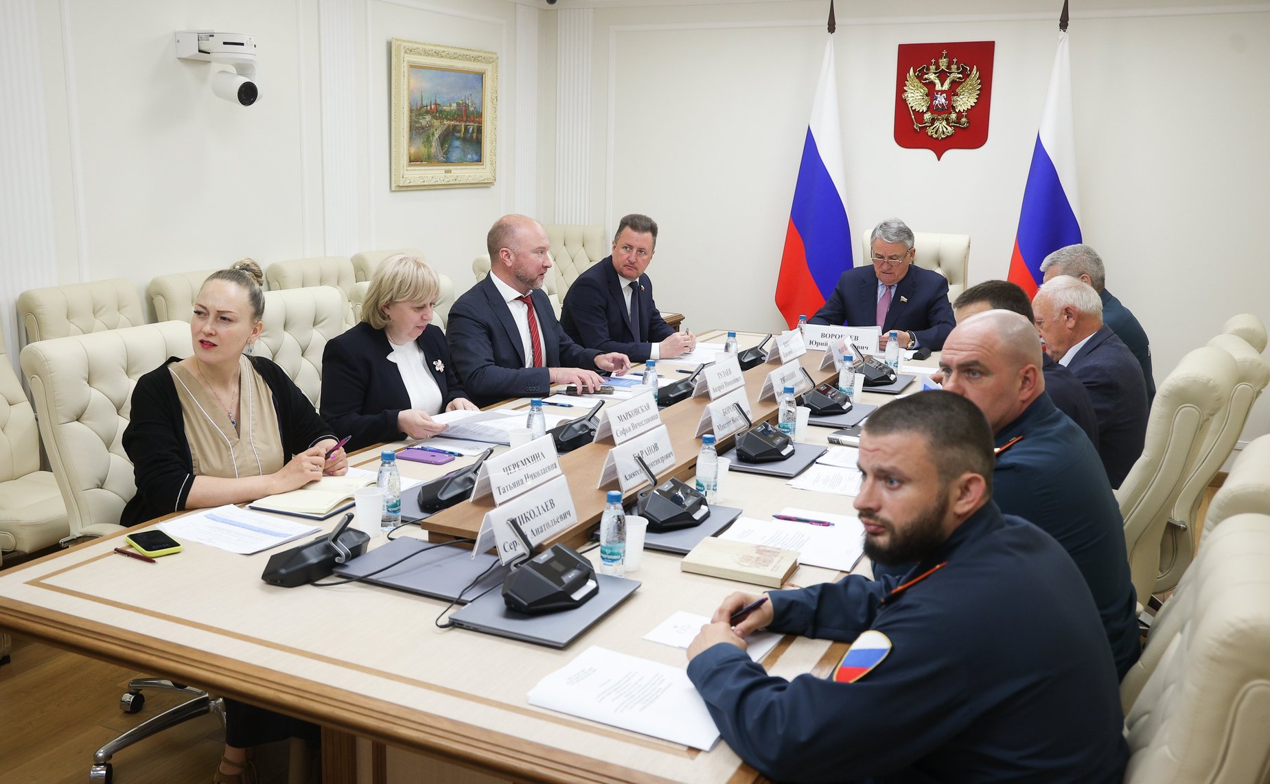 Заседание оргкомитета каникулярной профориентационной смены «За безопасность»