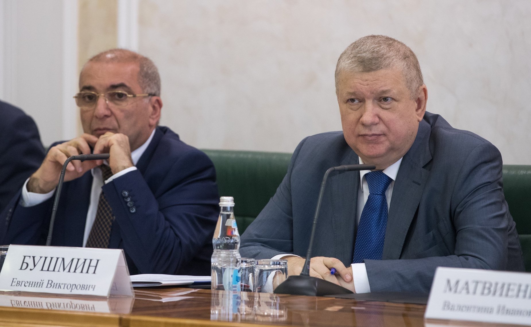 Г. Тосунян и Е. Бушмин