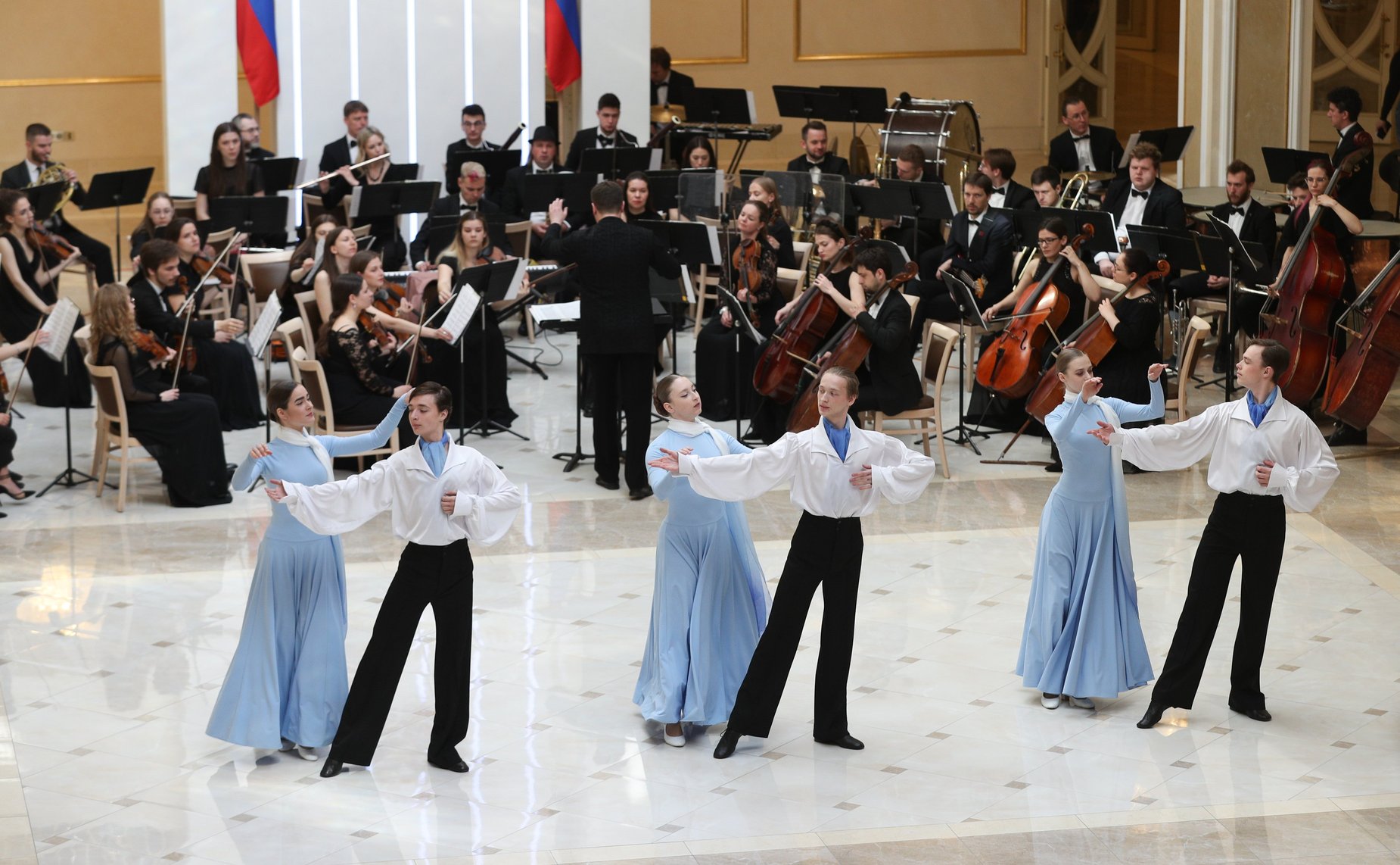 Экспозиция-презентация Ленинградской области ко Дню региона, развёрнутая в здании Совета Федерации