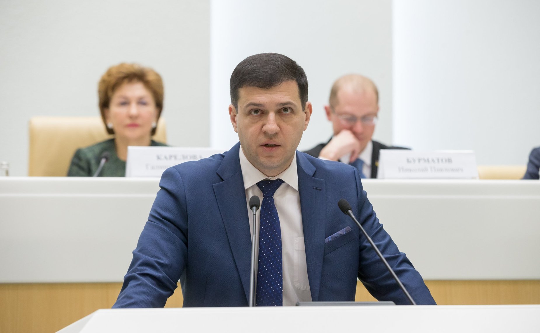 Заседание Палаты молодых законодателей