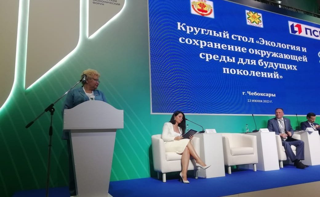 Оксана Хлякина приняла участие в заседании круглого стола на тему: «Экология и сохранение окружающей среды для будущих поколений»