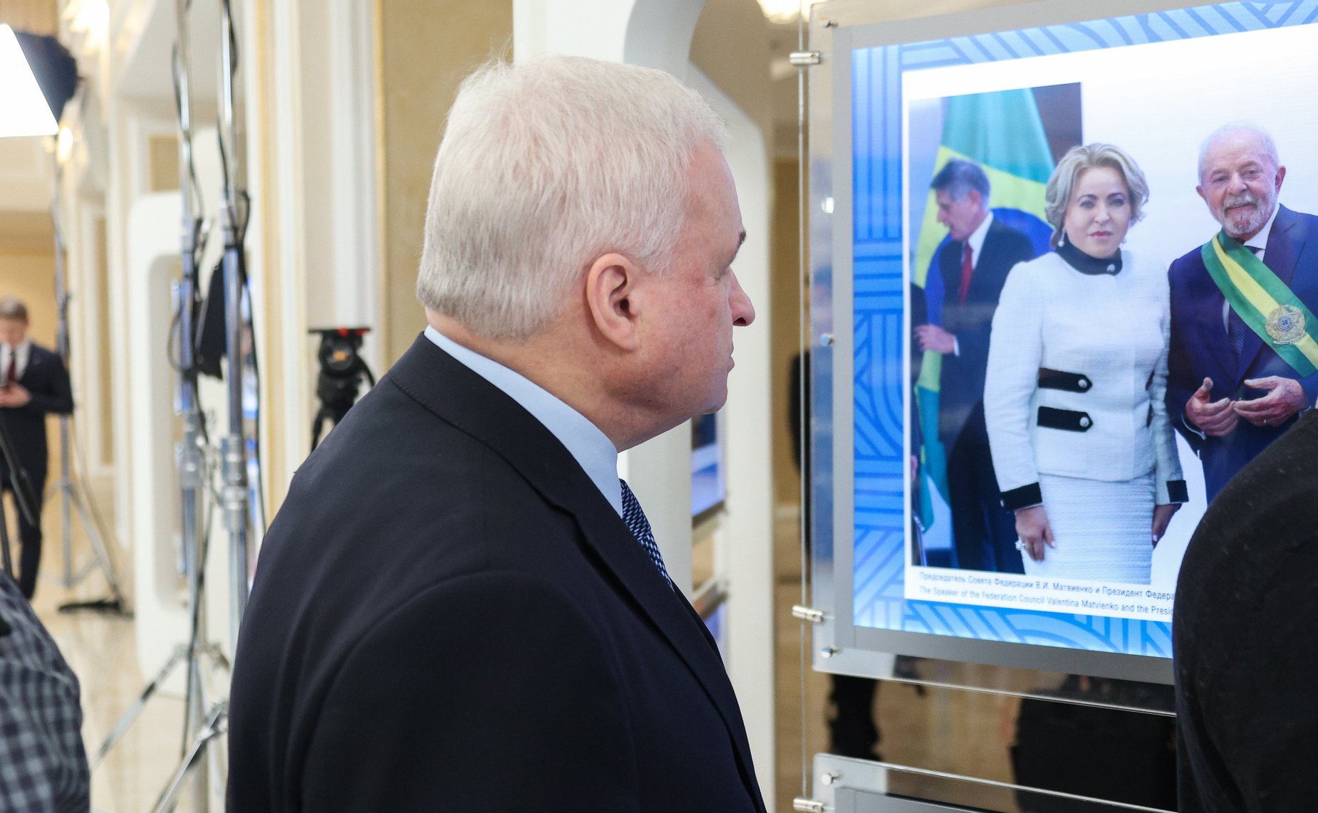 Встреча Председателя Совета Федерации Валентины Матвиенко с председателями комитетов по международным делам парламентов (палат парламентов) стран БРИКС