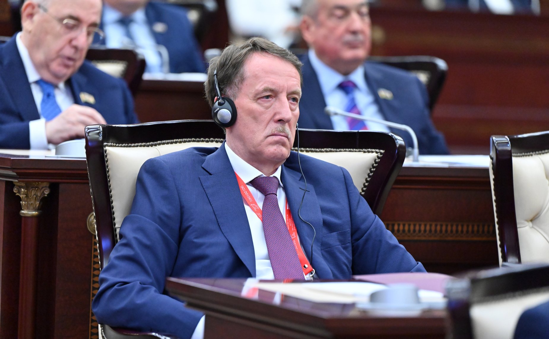 Андрей Яцкин выступил на торжественном заседании Милли Меджлиса Азербайджана, посвященном 100-летию со дня рождения Г. Алиева