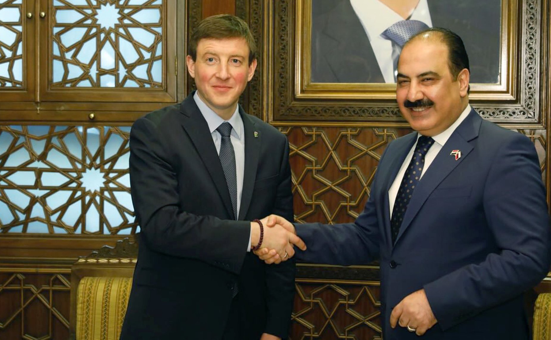 Российская делегация во главе с заместителем Председателя Совета Федерации Андреем Турчаком посетила Сирию