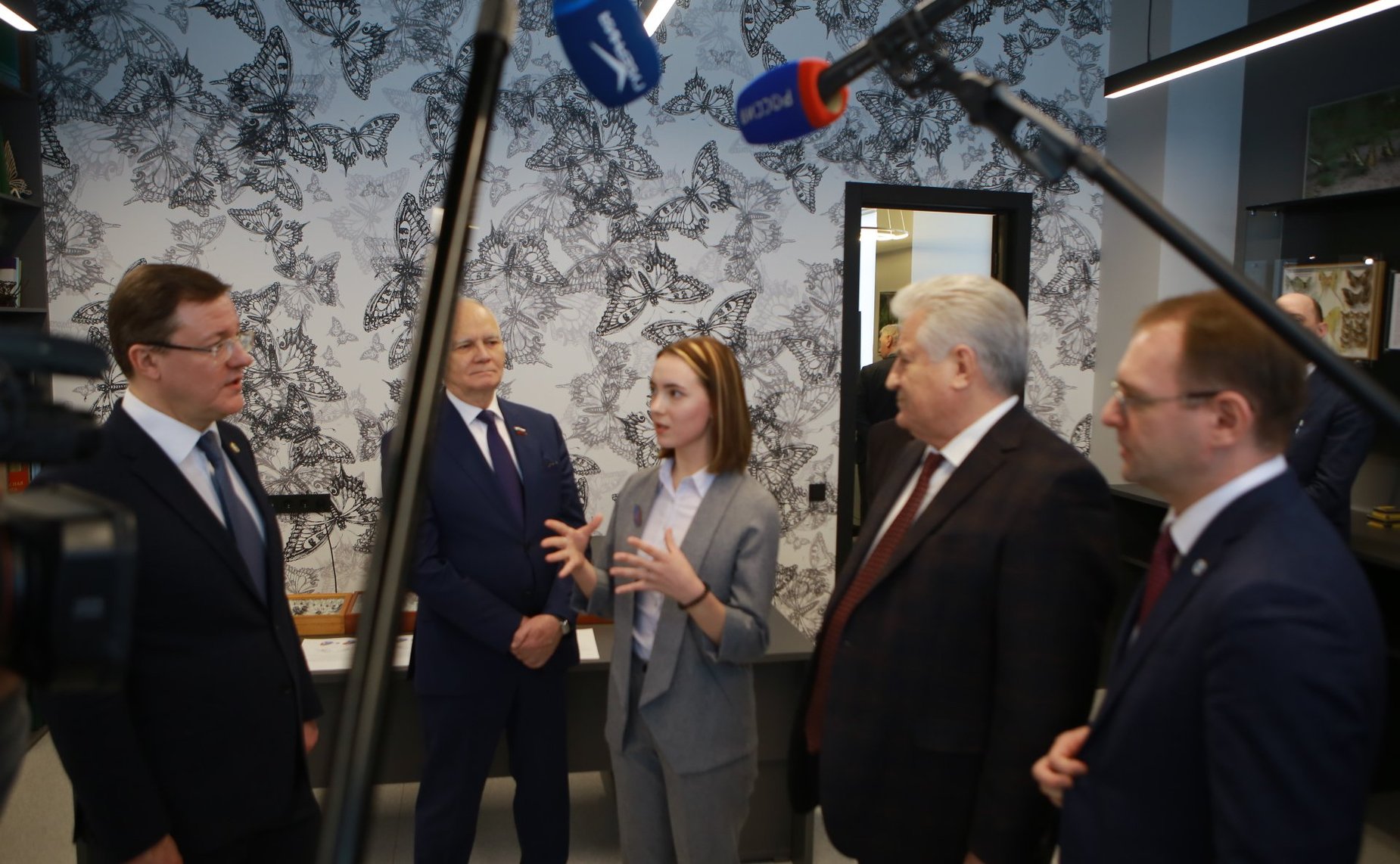 Фарит Мухаметшин в ходе поездки в регион принял участие в мероприятиях, приуроченных ко Дню российской науки