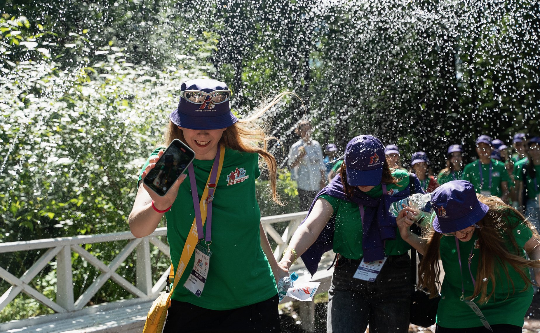 Участники культурно-образовательного проекта «Поезд Памяти» посещают город Санкт-Петербург