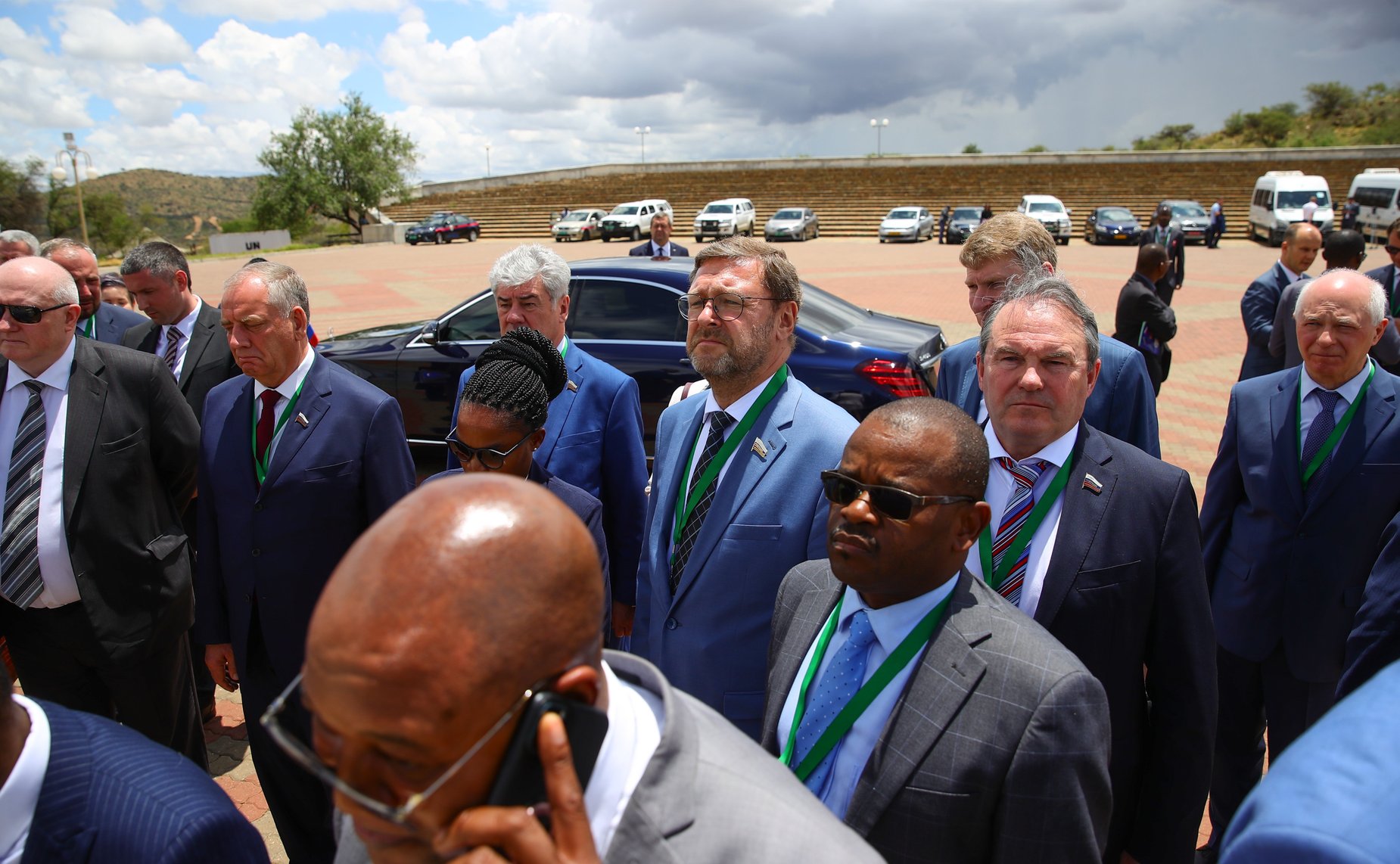 Посещение Мемориального комплекса памяти борцов за независимость Намибии «Акр героев»