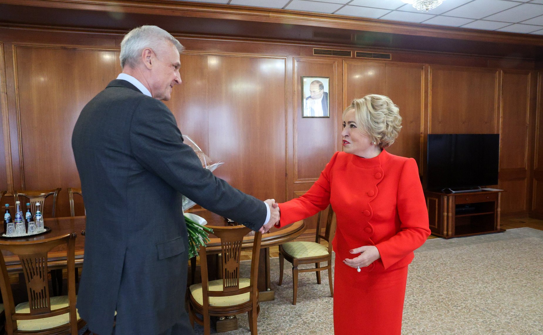 Встреча Председателя Совета Федерации Валентины Матвиенко с руководством Магаданской области