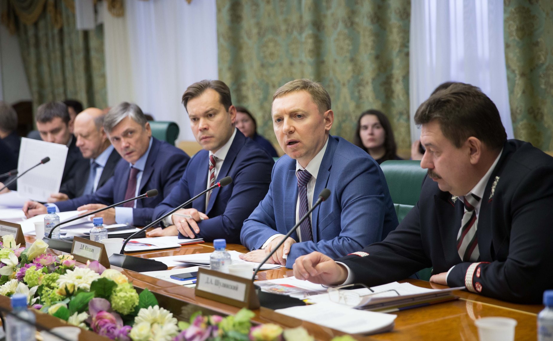 Заседание Временной комиссии при СФ по осуществлению парламентского контроля за ходом реализации комплексного плана модернизации и расширения магистральной инфраструктуры