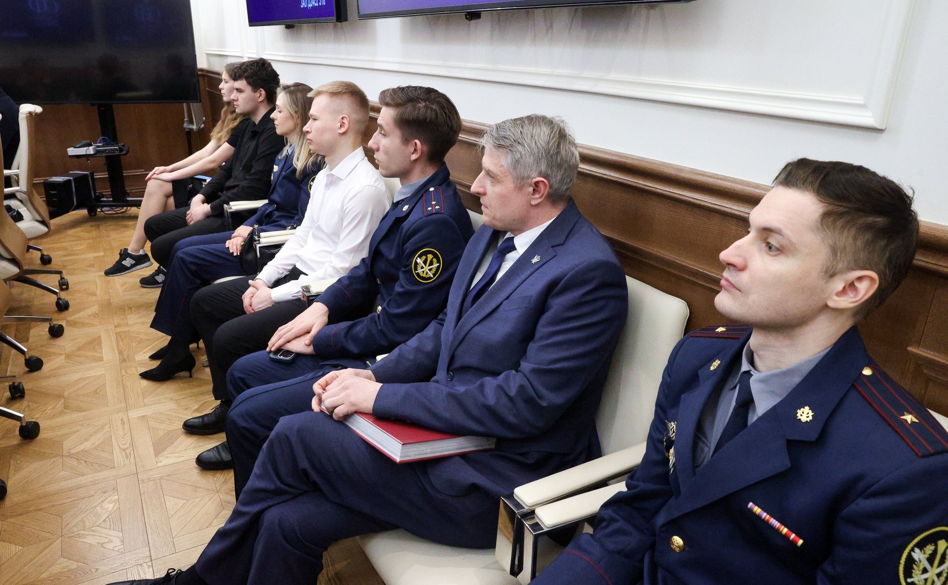 Встреча сенатора РФ с курсантами Псковского филиала Санкт-Петербургского университета ФСИН