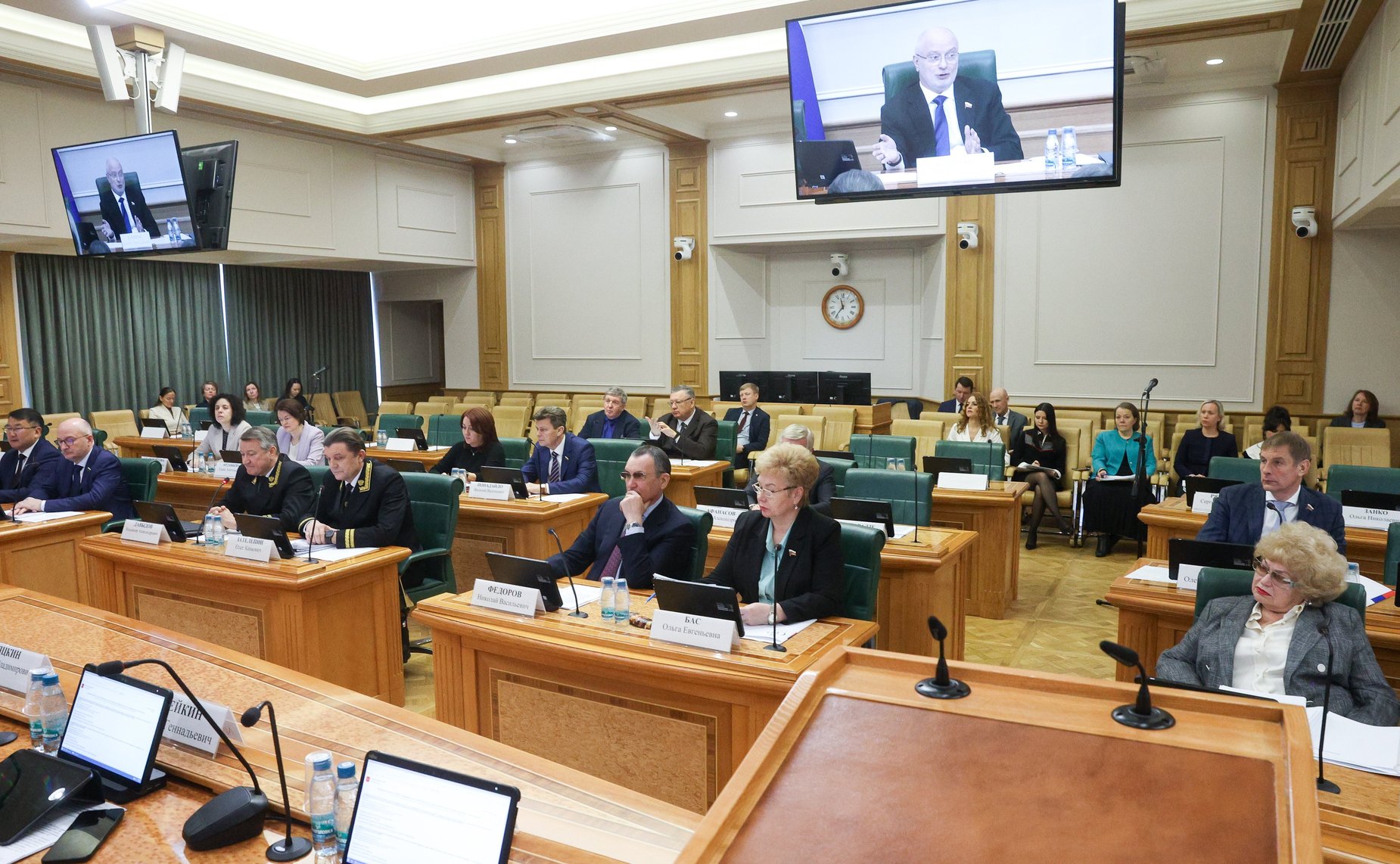 Заседание Комитета Совета Федерации по конституционному законодательству и государственному строительству