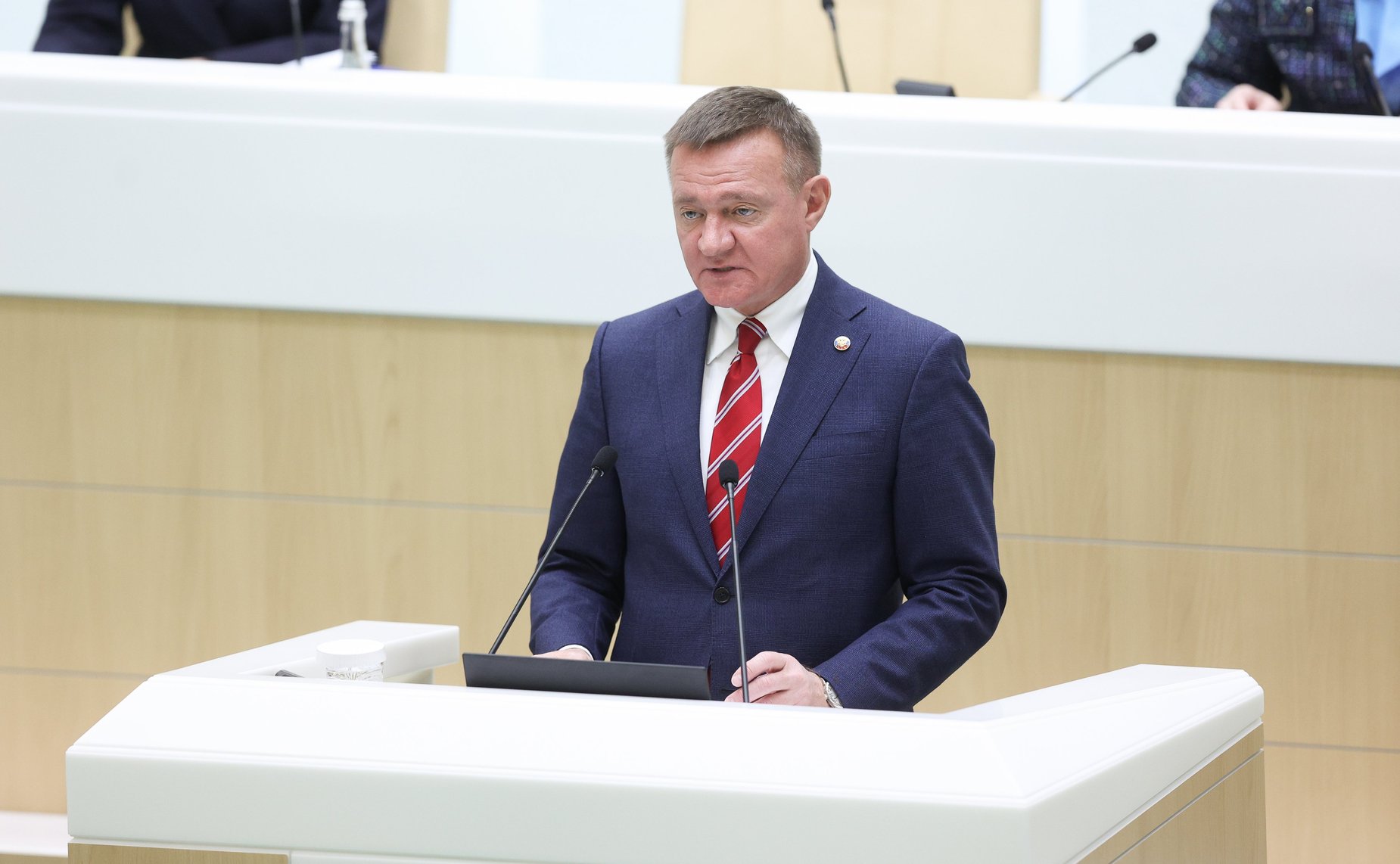 Министр транспорта Российской Федерации Роман Старовойт