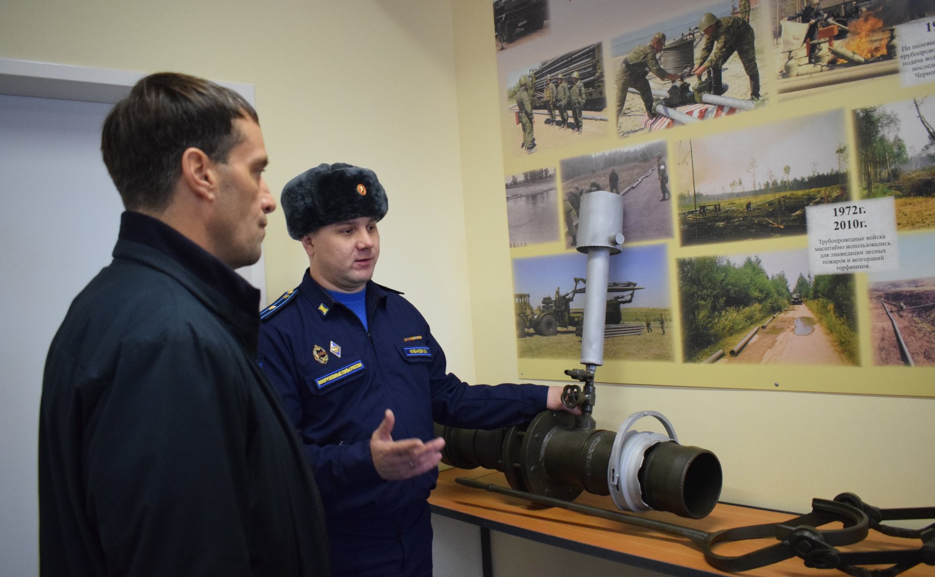 Эдуард Исаков посетил Военный учебный центр при Югорском государственном университете