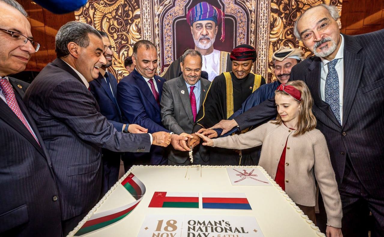 Мохмад Ахмадов принял участие в торжественной церемонии открытия приема, посвященного 54 годовщине Национального дня Султаната Оман