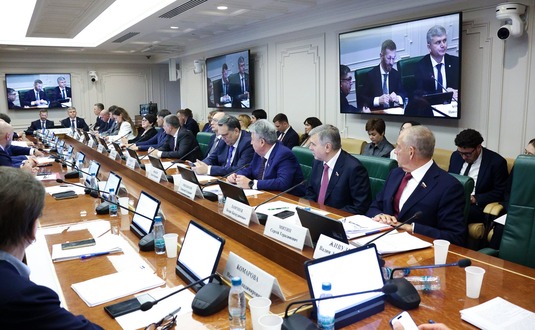 Заседание Комитета СФ по аграрно-продовольственной политике и природопользованию (в рамках Дней Чукотского автономного округа в Совете Федерации)