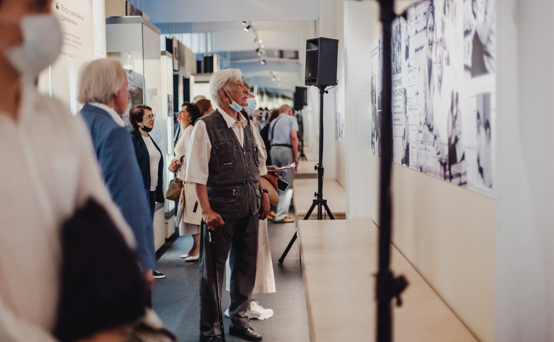 Константин Косачев принял участие в открытии мультимедийной выставки в Библиотеке иностранной литературы