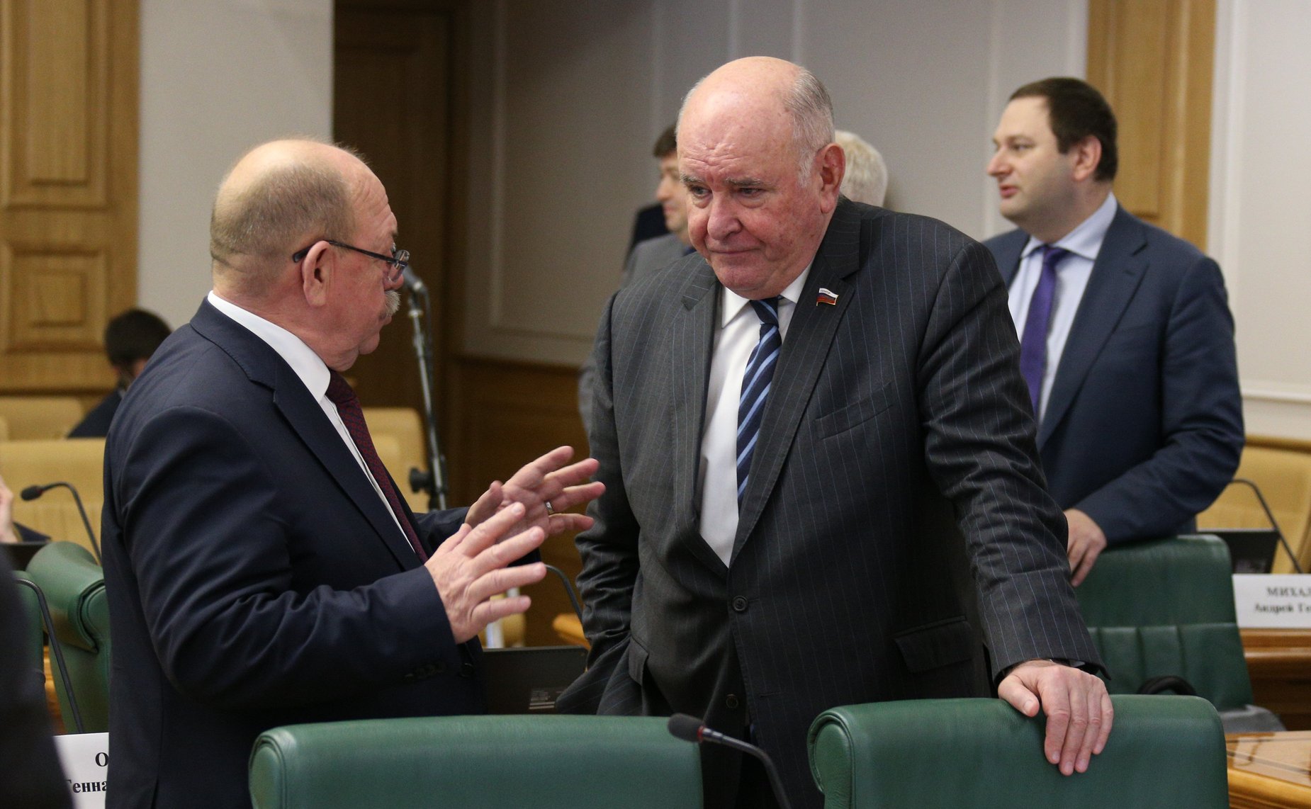 Встреча сенаторов Российской Федерации с руководителем Федерального агентства по рыболовству Ильёй Шестаковым в формате «Открытого диалога»