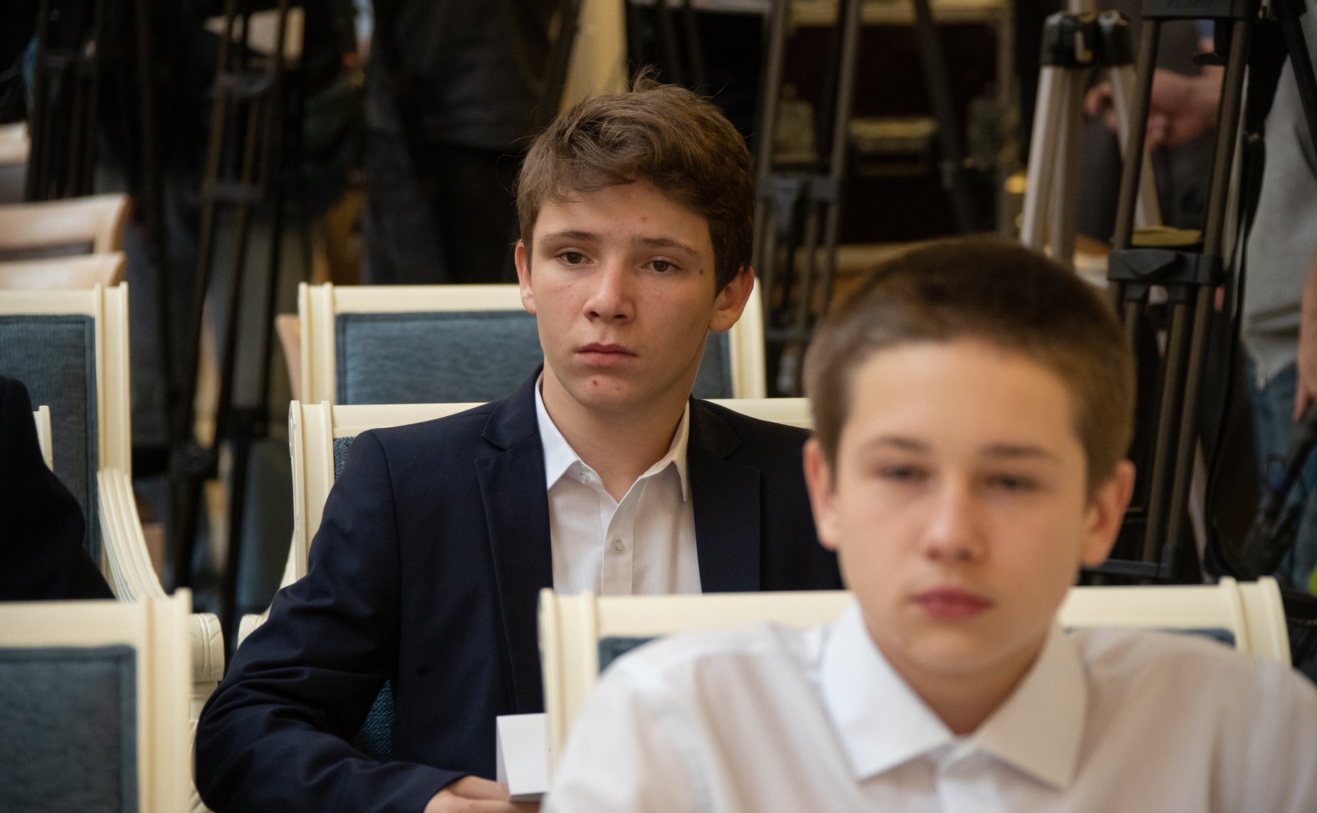 Торжественная церемония награждения детей и подростков, проявивших личное мужество в экстремальных ситуациях и спасших человеческие жизни