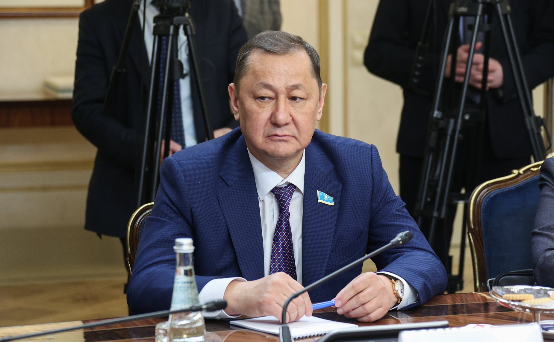 Валентина Матвиенко провела встречу с Председателем Мажилиса Парламента Республики Казахстан Ерланом Кошановым
