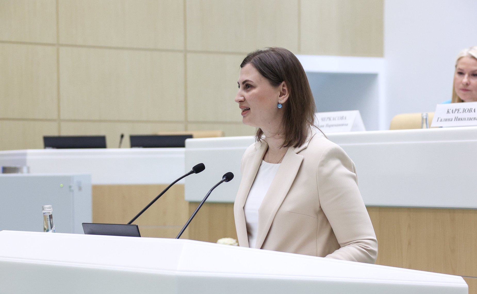 Встреча Председателя Совета Федерации Валентины Матвиенко с женщинами-предпринимателями «Голос женского бизнеса»