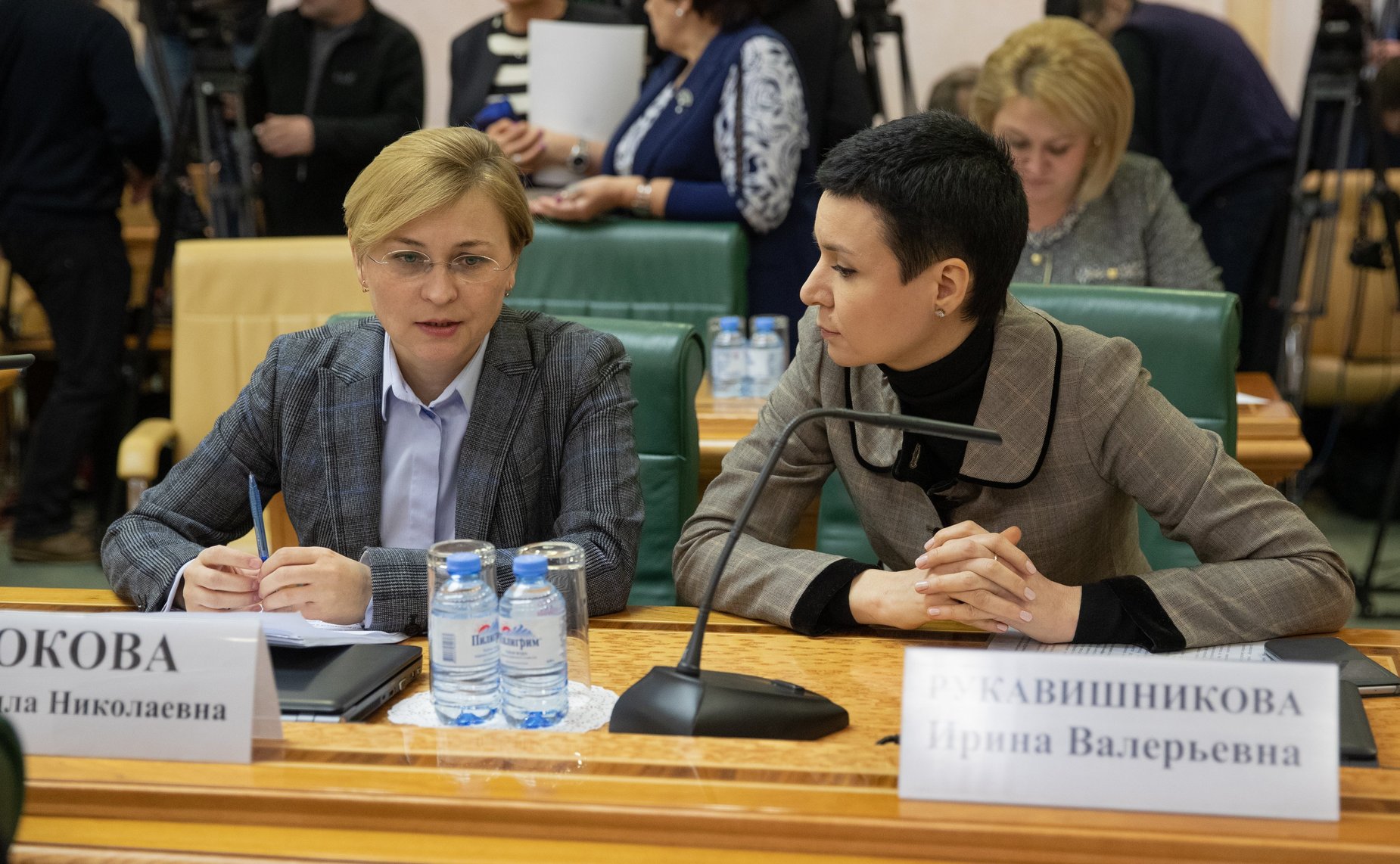 Людмила Бокова и Ирина Рукавишникова