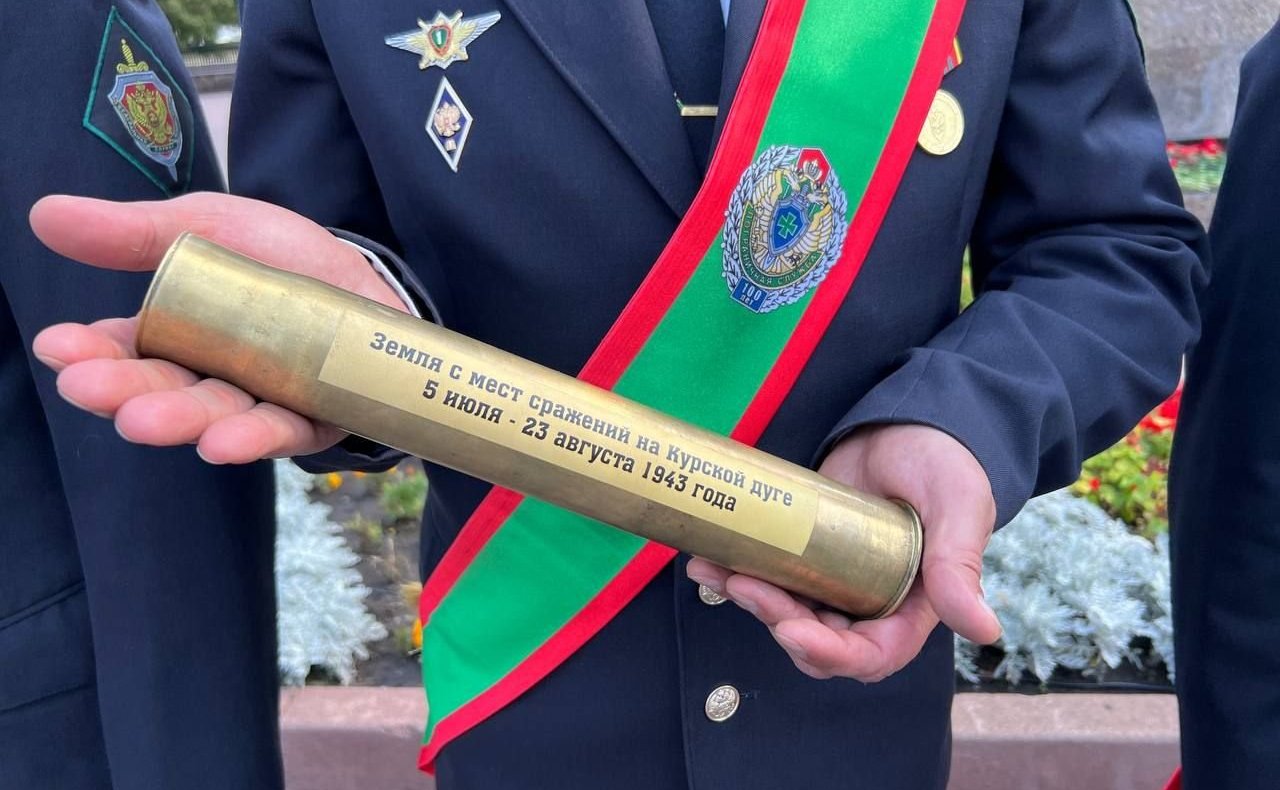 Маргарита Павлова приняла участие в церемонии передачи в челябинский музей капсулы с землей с мест сражений на Курской дуге