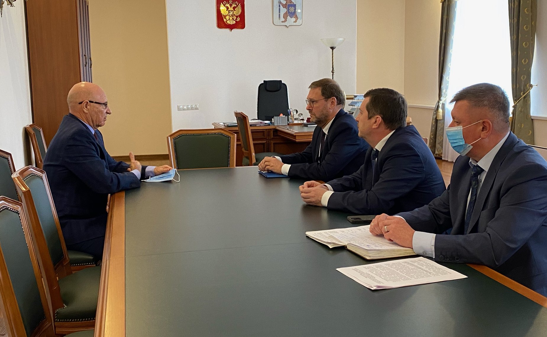 Константин Косачев в ходе работы в регионе посетил крупнейшее мясоперерабатывающее предприятие Республики Марий Эл