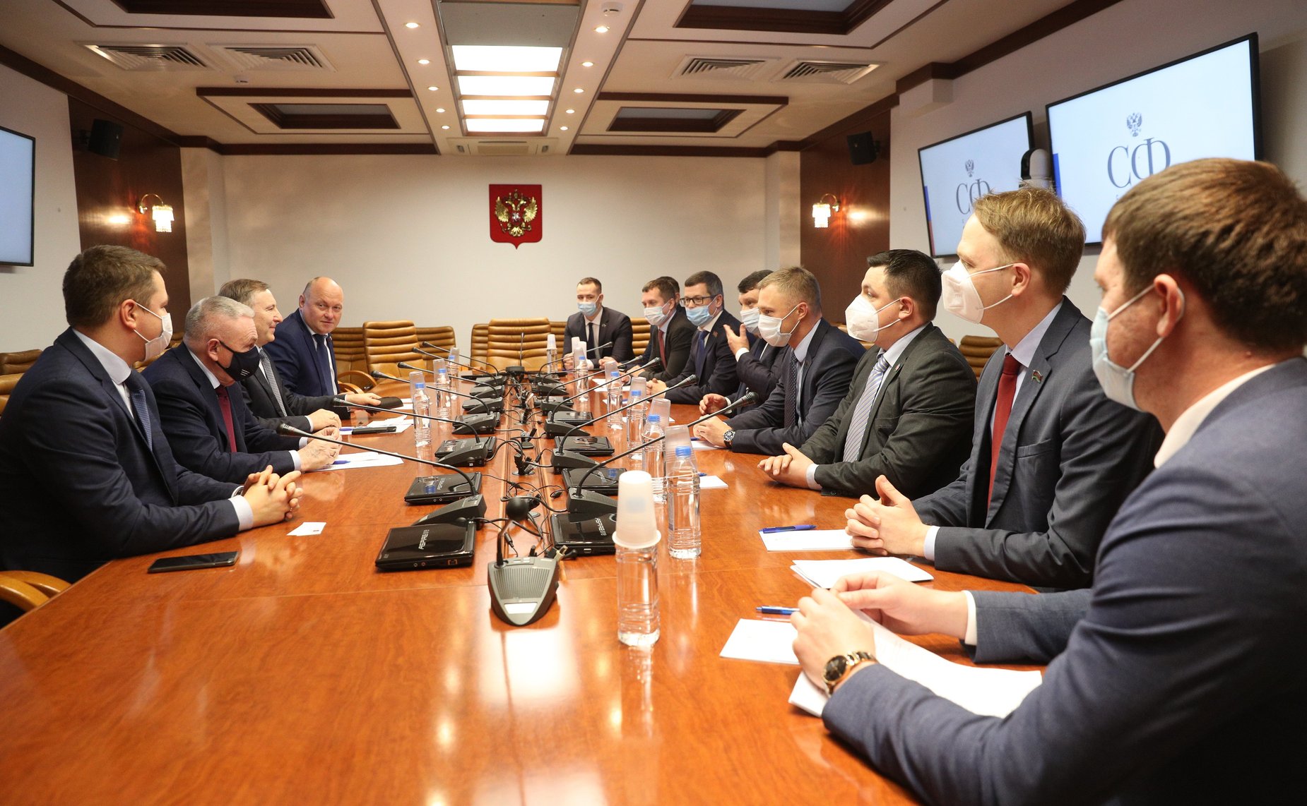 Встреча молодых законодателей Краснодарского края с сенаторами РФ