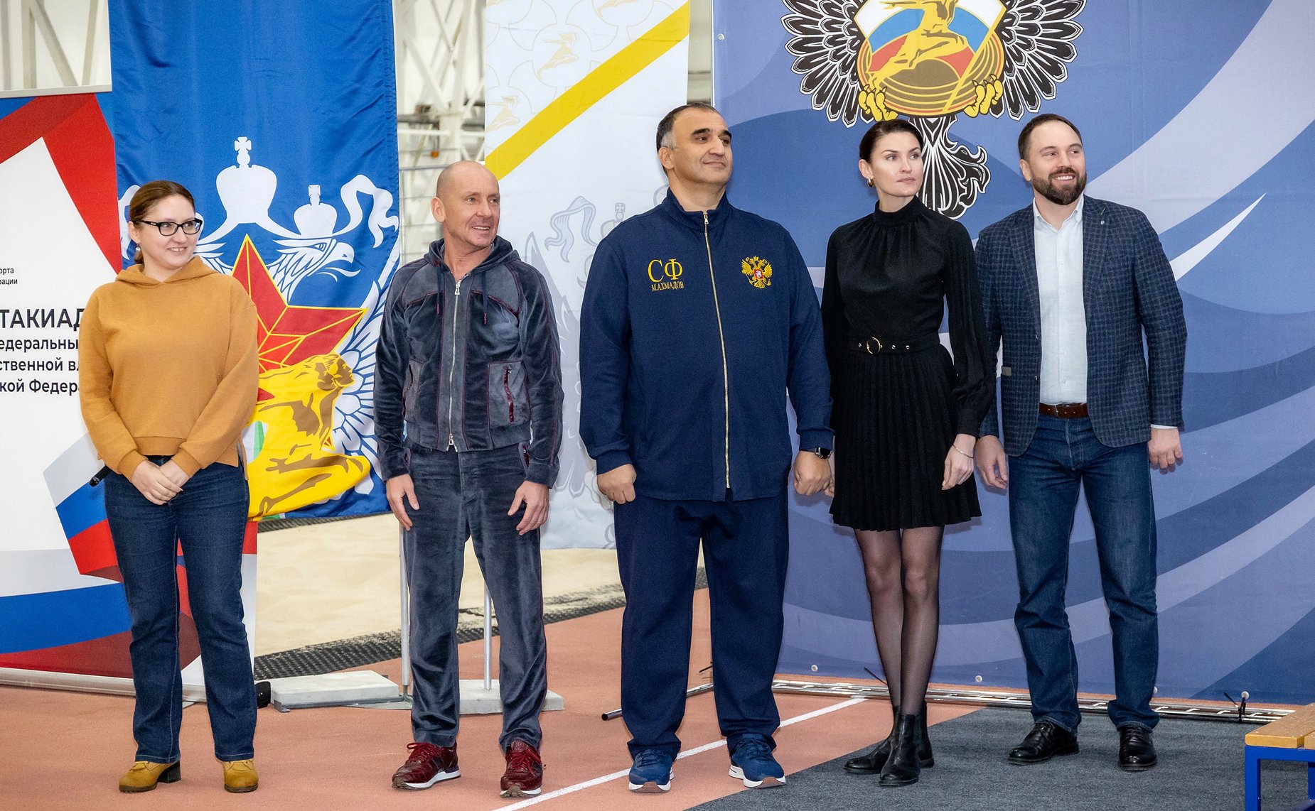 Мохмад Ахмадов принял участие в церемонии открытия соревнований по легкой атлетике XV Спартакиады среди федеральных органов государственной власти Российской Федерации
