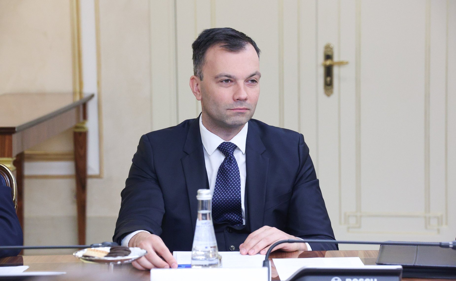 Заместитель Председателя СФ Константин Косачев провел встречу с председателем Палаты сенаторов Многонациональной законодательной ассамблеи Боливии Андронико Родригесом Ледесмой